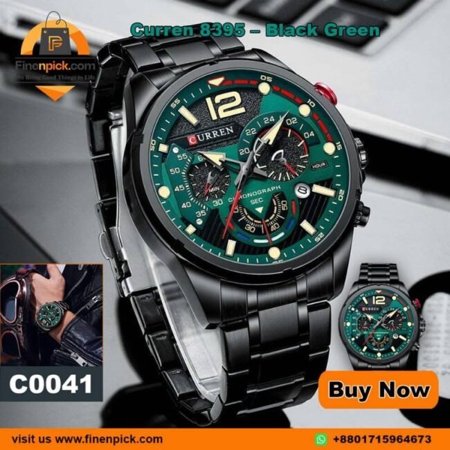 Curren 8395 Fashion Quartz Men’s Watch