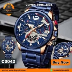 Curren 8395 Fashion Quartz Men’s Watch – Buy Online in Bangladesh | FineNpick 5 Curren 8395 Fashion Quartz Men’s Watch | FineNpick Online Shop Bangladesh