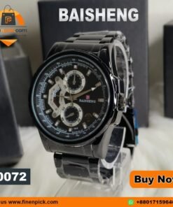 Baisheng Stainless Steel Analog Watch for Men