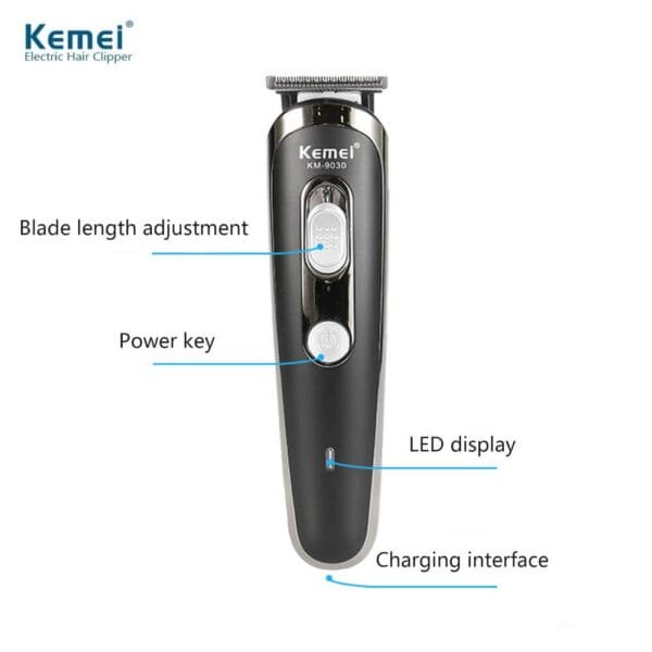 Kemei KM-9030 Titanium Blade Professional Trimmer