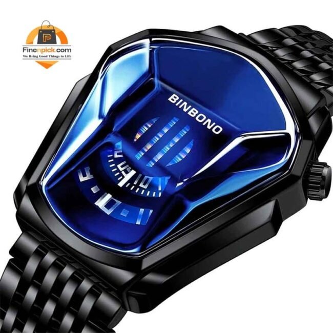BINBONO Men's Waterproof Men's Watch Couple Watch - Image 3