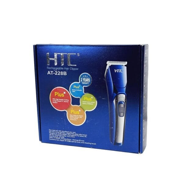 HTC AT-228B Cordless Hair Beard Trimmer