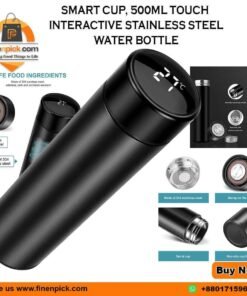 Smart Flask with Led Temperature Display In Touch