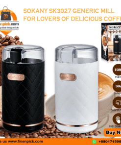 Sokany SK-3027 Coffee Grinder - 50g Capacity with Overheat Protection