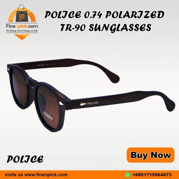 Police TR9189 Polarized 0.7 Sunglass - Image 3