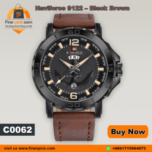 Naviforce 9122 Black Watch For Men