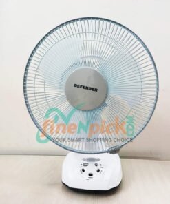 Defender KTH-2912 12 Inch Rechargeable Table Fan with LED Light Bangladesh – Buy Online in Bangladesh | FineNpick 5 Defender KTH-2912 12 Inch Rechargeable Table Fan