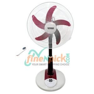 Defender NH 2986HRS 16 Inch Rechargeable Fan with Remote & LED Light BD