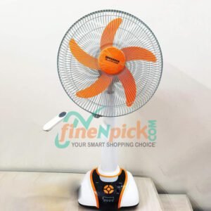 Defender KTH 2936RS 16 Inch Rechargeable Fan with Remote & LED Light BD