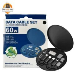 মাল্টিফাংশনাল 60W USB ডাটা কেবল ফাস্ট চার্জ স্টোরেজ বক্স