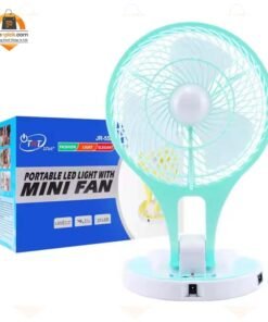 JR-5580 Portable LED Light with Mini Fan