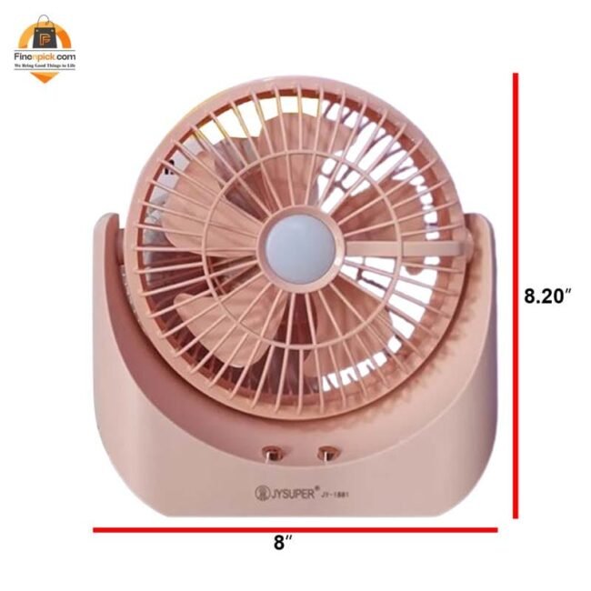 JYSUPER JY-1881 Rechargeable fan