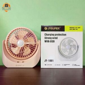 JYSUPER JY-1881 Rechargeable Fan | FineNpick Online Shop Bangladesh