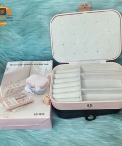 Multifunctional Three-Layer Jewelry Box