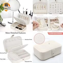 Multifunctional Three-Layer Jewelry Box – Buy Online in Bangladesh | FineNpick 5 MultifuMultifunctional Three-Layer Jewelry Boxnctional Three-Layer Jewelry Box