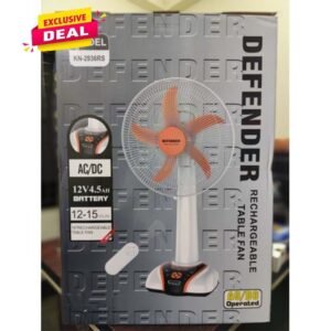 Defender KTH 2936S Rechargeable Fan (16")
