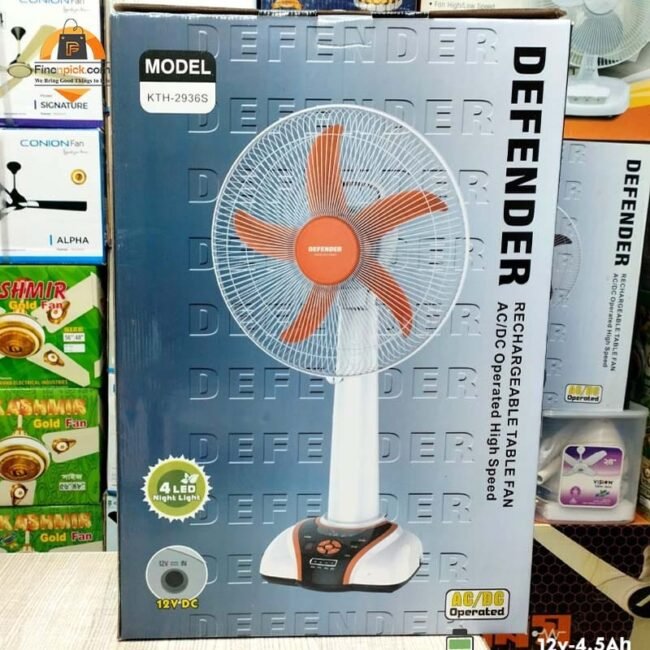 Defender KTH 2936S Rechargeable Fan
