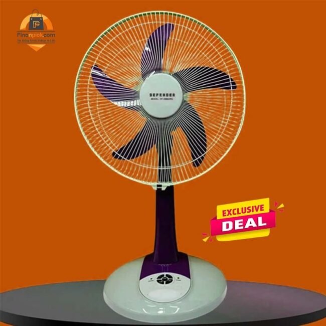 Defender Rechargeable Fan NH 2986HRS Fan fineNpick.com 2
