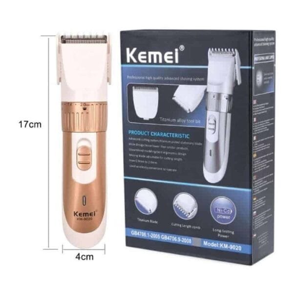 Kemei KM-9020 Rechargeable Hair Trimmer - Image 2