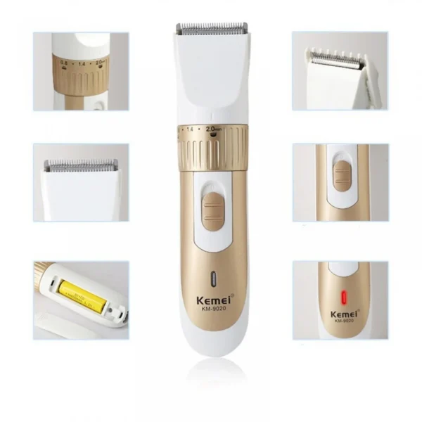 Kemei KM-9020 Rechargeable Hair Trimmer - Image 3