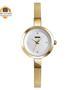 SKMEI 1390 Fashion 3ATM Stainless Steel Band Quartz Watch