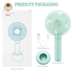 mini rechargeable hand fan Bangladesh ST-9 USB portable fan