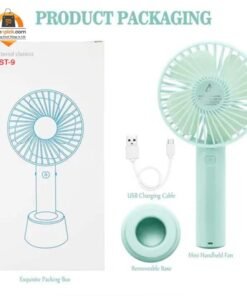 mini rechargeable hand fan Bangladesh ST-9 USB portable fan