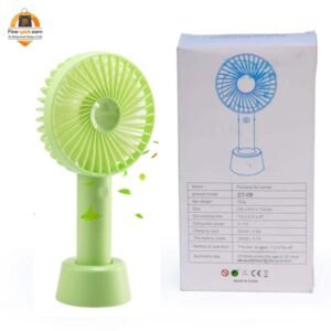Mini ST-9রিচার্জেবল হ্যান্ডহেল্ড ফ্যান