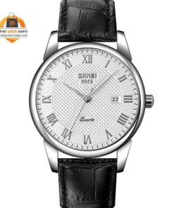 Skmei 9058 Men's Quartz Leather Watch