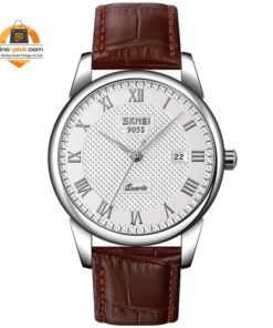 Skmei 9058 Men's Quartz Leather Watch | FineNpick Online Shop Bangladesh