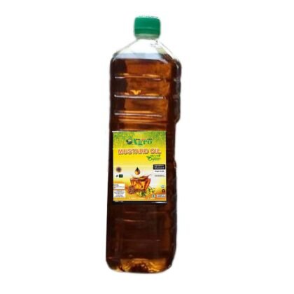 ঘানি ভাঙা 100% খাঁটি সরিষার তেল ১ লিটার