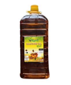 ঘানি ভাঙা 100% খাঁটি সরিষার তেল ২ লিটার