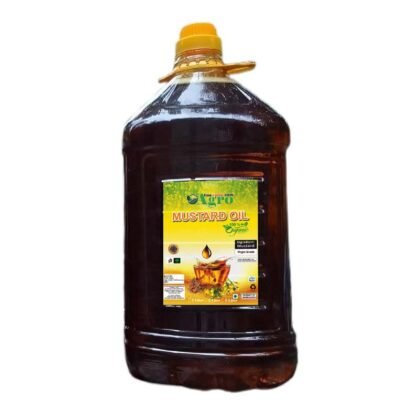 ঘানি ভাঙা 100% খাঁটি সরিষার তেল ৫ লিটার