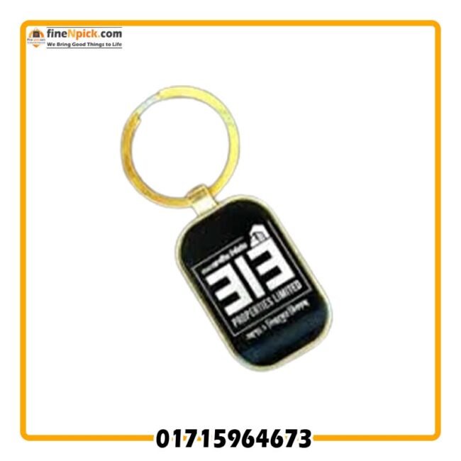 Customised Metal Keyring with your company name
