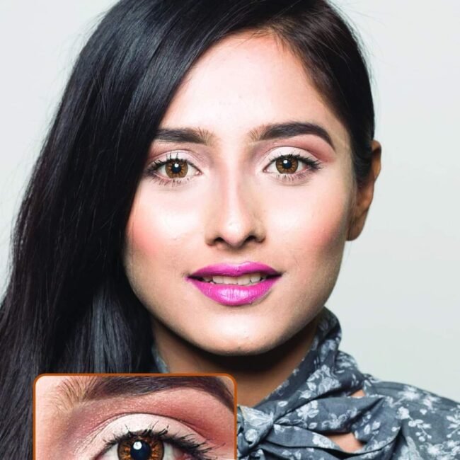 Angel Soft 303 Brown Contact Lens