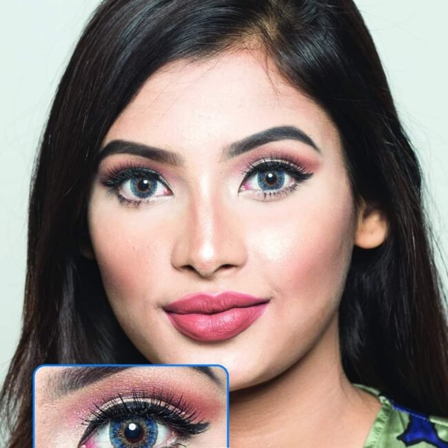 Angel Soft 307 Blue Contact Lens