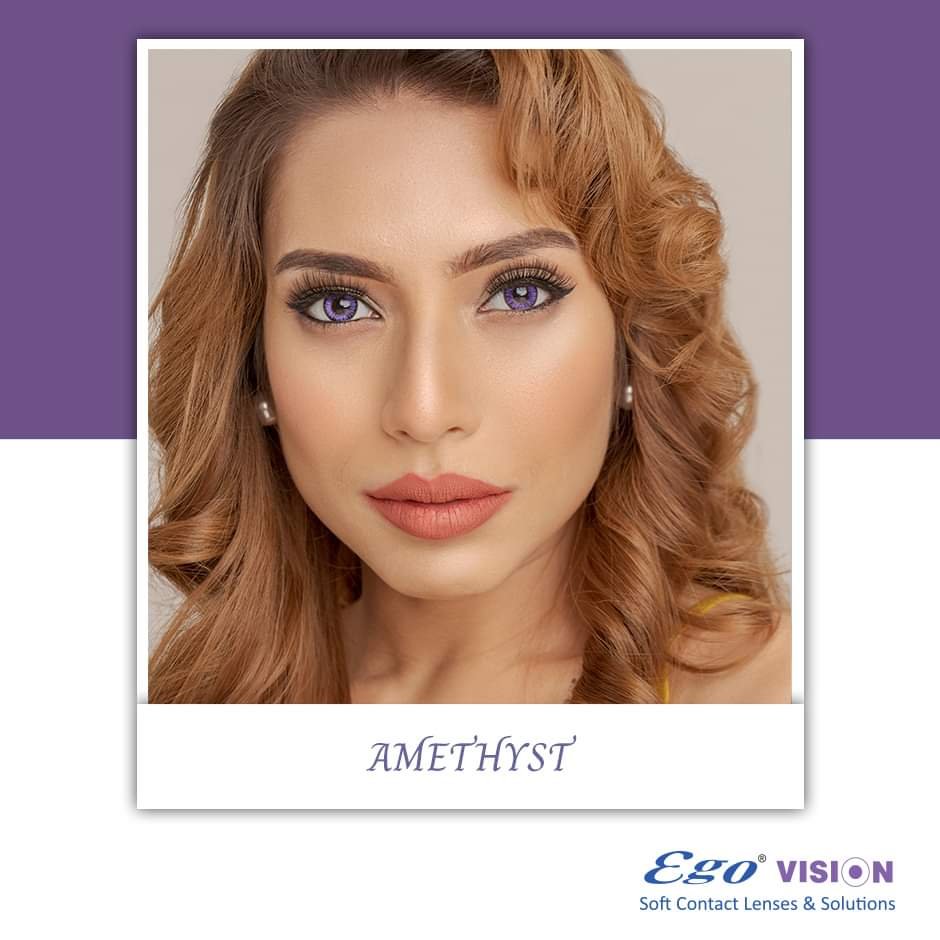 Ego Vision Amethyst contact lens