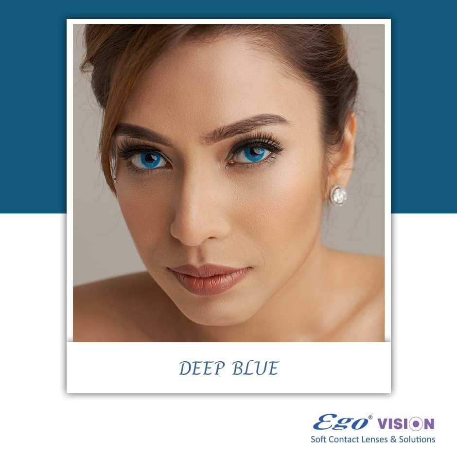 Ego Vision Deep Blue Contact Lens