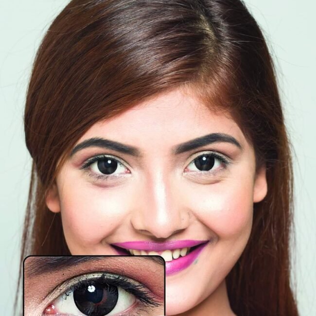 Angel Soft G325 Black contact lens