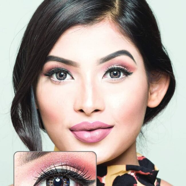 Angel Soft Honey Gray contact lenses