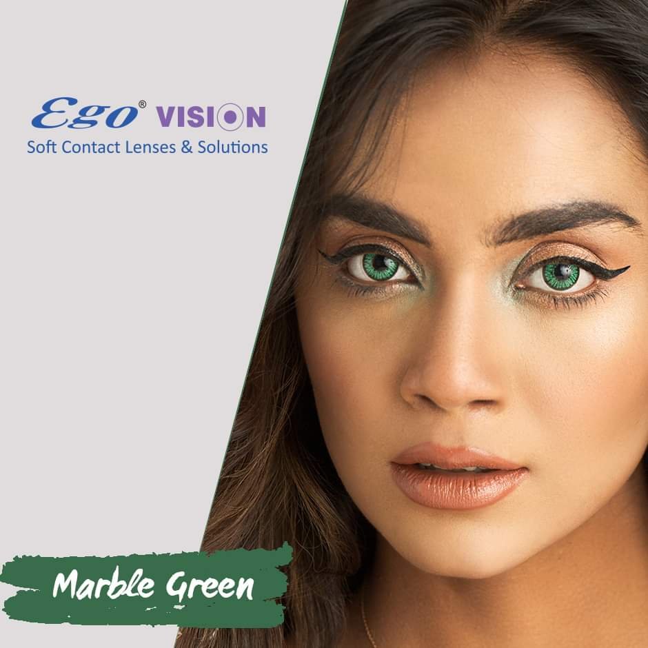 Best Ego Vision Marvel Green Contact Lens