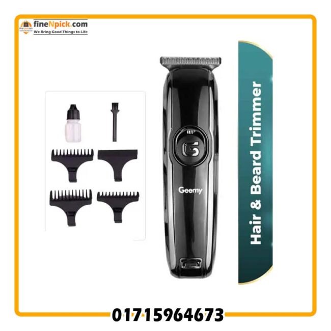 Geemy GM-6050 Hair & Beard Trimmer For Men