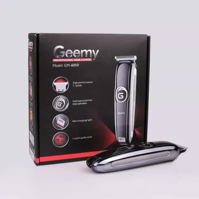 Geemy GM-6050 Hair & Beard Trimmer For Men - Image 3