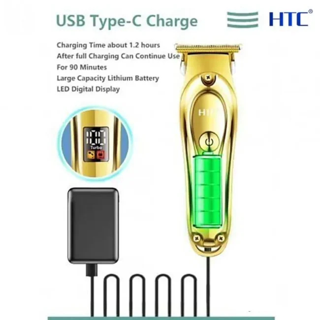HTC AT-176 Beard Trimmer and Hair Clipper for Men - Image 6