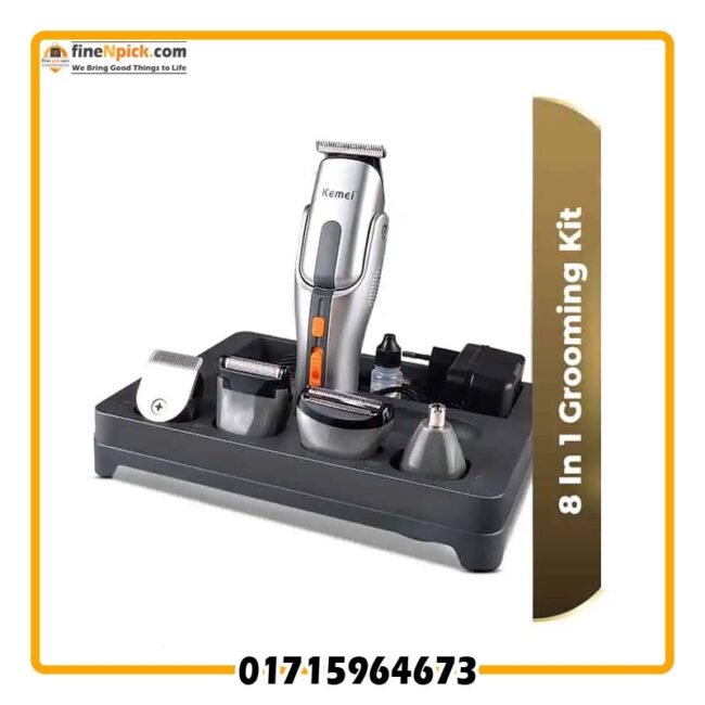 KM-680A Kemei 8 In 1 Grooming Kit