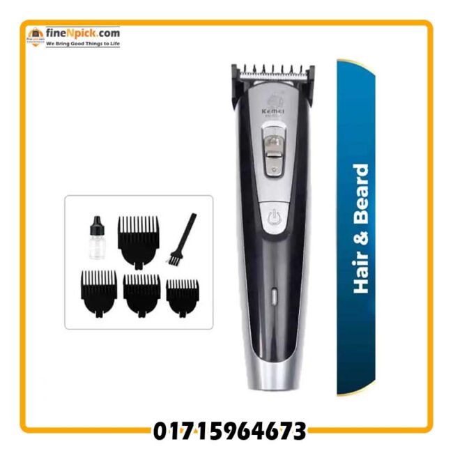 Kemei KM-9050 Beard & Amp Hair Trimmer For Men