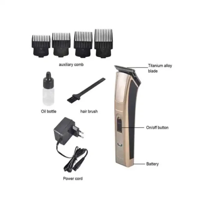 Kemei KM-5017 Hair Clipper/Beard Trimmer - Image 4