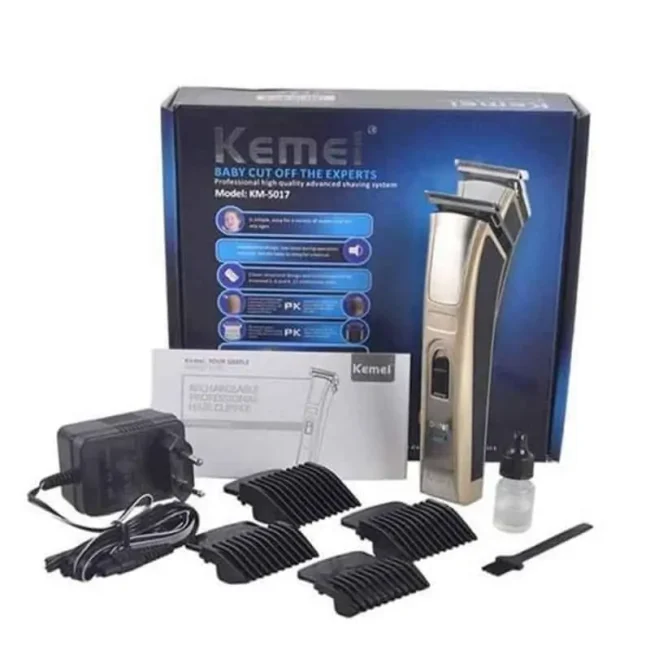 Kemei KM-5017 Hair Clipper/Beard Trimmer - Image 6