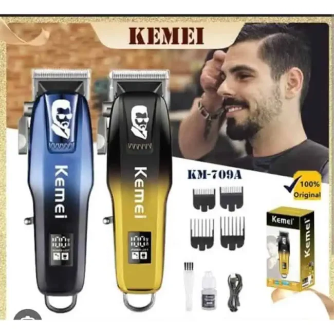 Kemei KM-709A Professional Hair Clipper Trimmer - Image 5