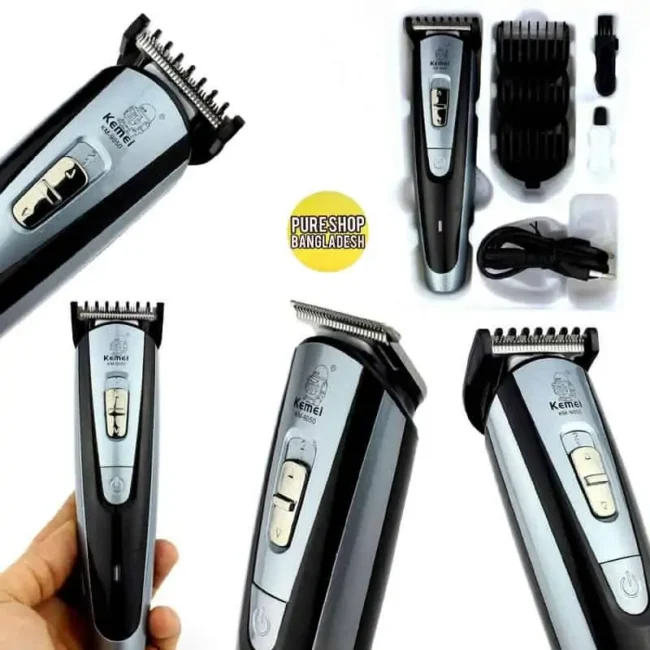 Kemei KM-9050 Beard & Amp Hair Trimmer For Men - Image 4